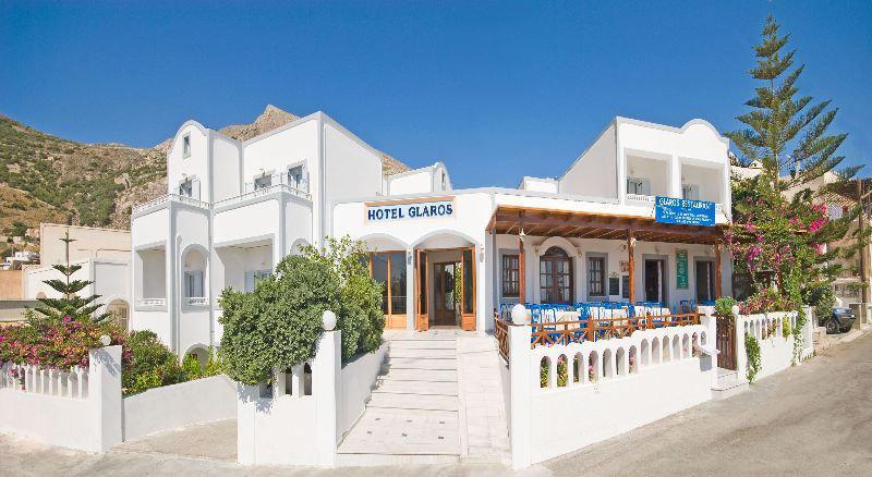 Glaros Hotel Kamári Exterior foto